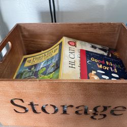 Kids Books And Storage 