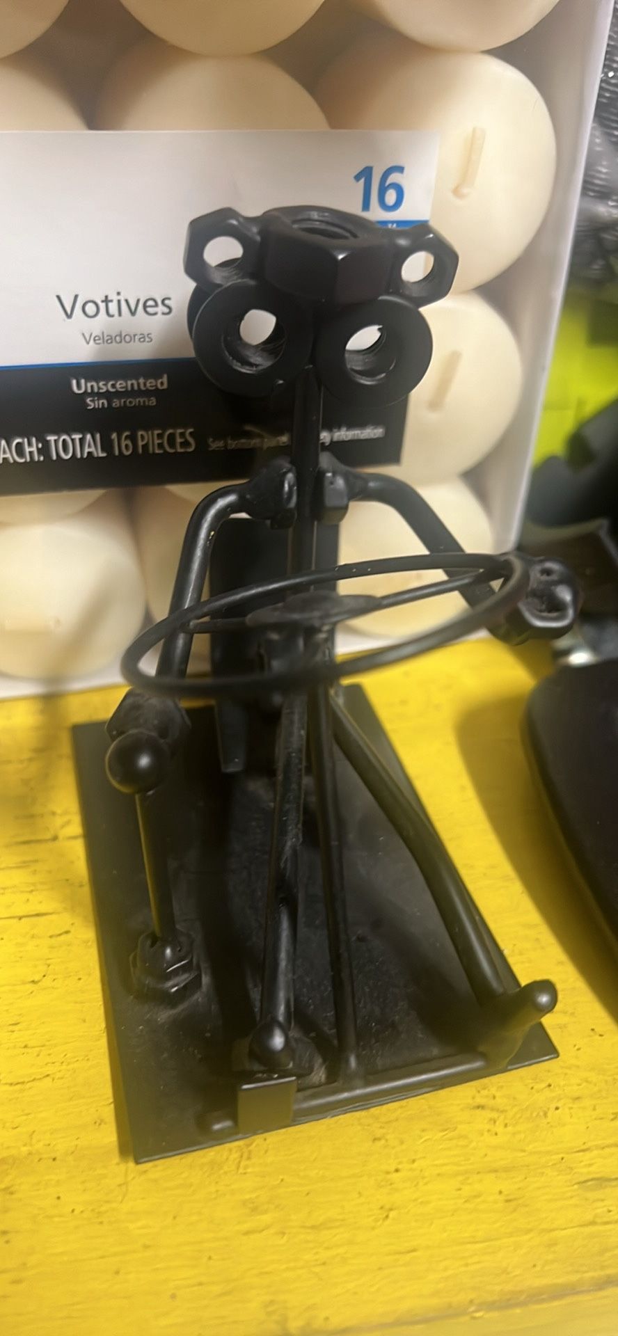 Car Mechanic Made From Parts Paper Weight