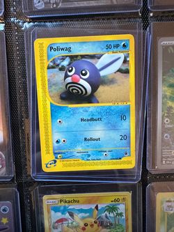 Poliwag Pokémon Card 125/165 Expedition