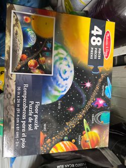 Melissa and Doug solar system floor puzzle