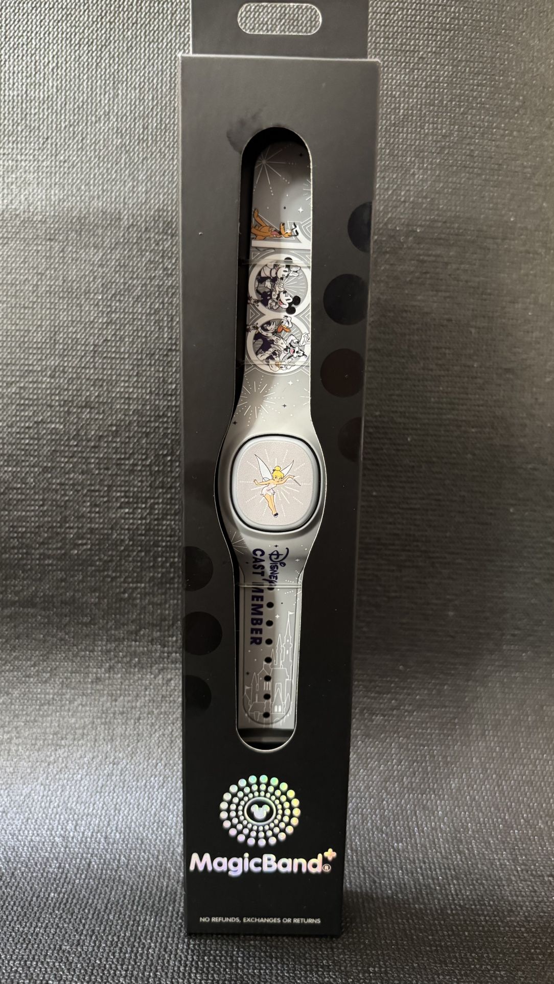Disney Decades 100 Tinker Bell Cast Member Exclusive MagicBand+ (Unlinked) 