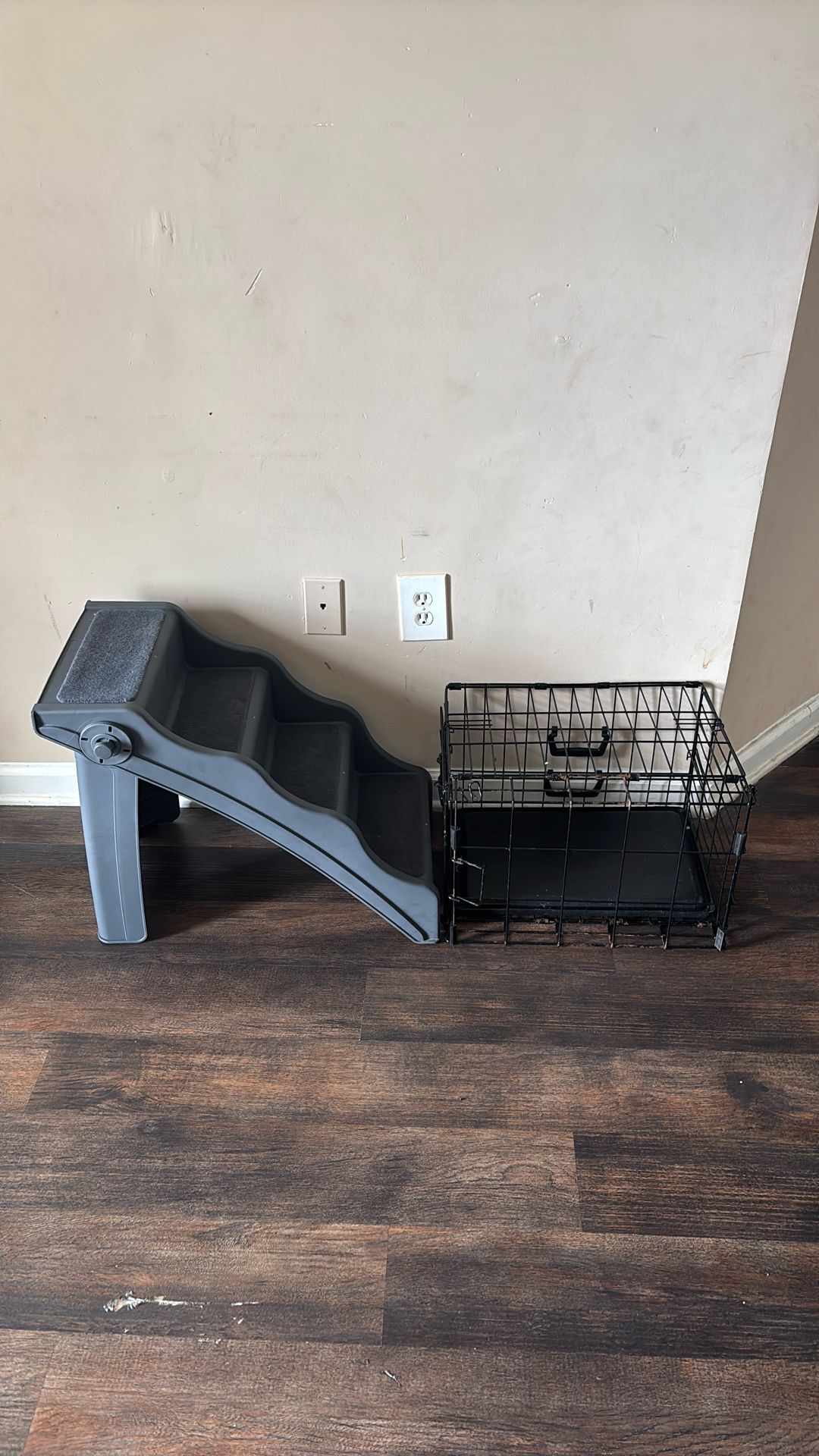 Dog Cage And Latter