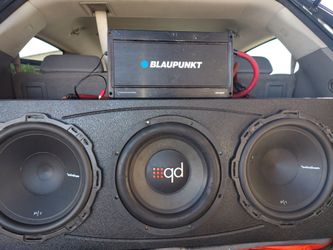 3 12s 4000 Watt amp