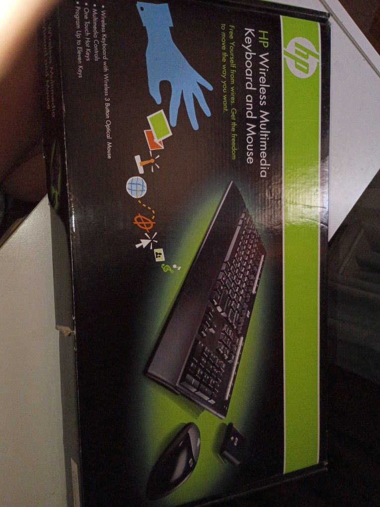 HP Wireless Multimedia Keyboard And Mouse