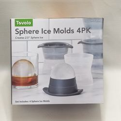 Tovolo Sphere  Ice Molds 4 Pack