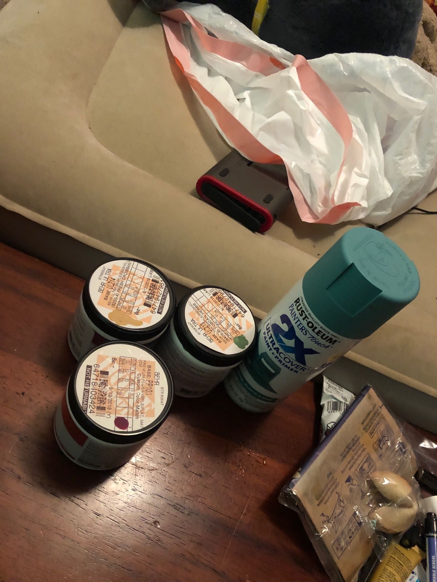 Paints and spray paint