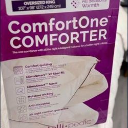 Intelli-pedic ComfortOne All Seasons Comforter, Oversized King size
