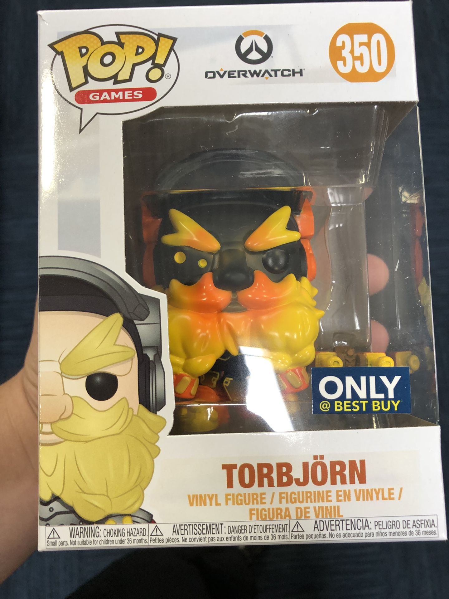 lejer Information Tøj Funko Pop! Overwatch Series #350: Torbjorn (Molten Core) *BEST BUY  EXCLUSIVE* for Sale in Dallas, TX - OfferUp