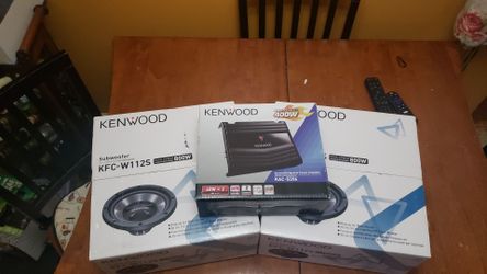 Full Kenwood Subwoofer System
