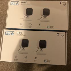 Blink Mini Security Cameras (4)