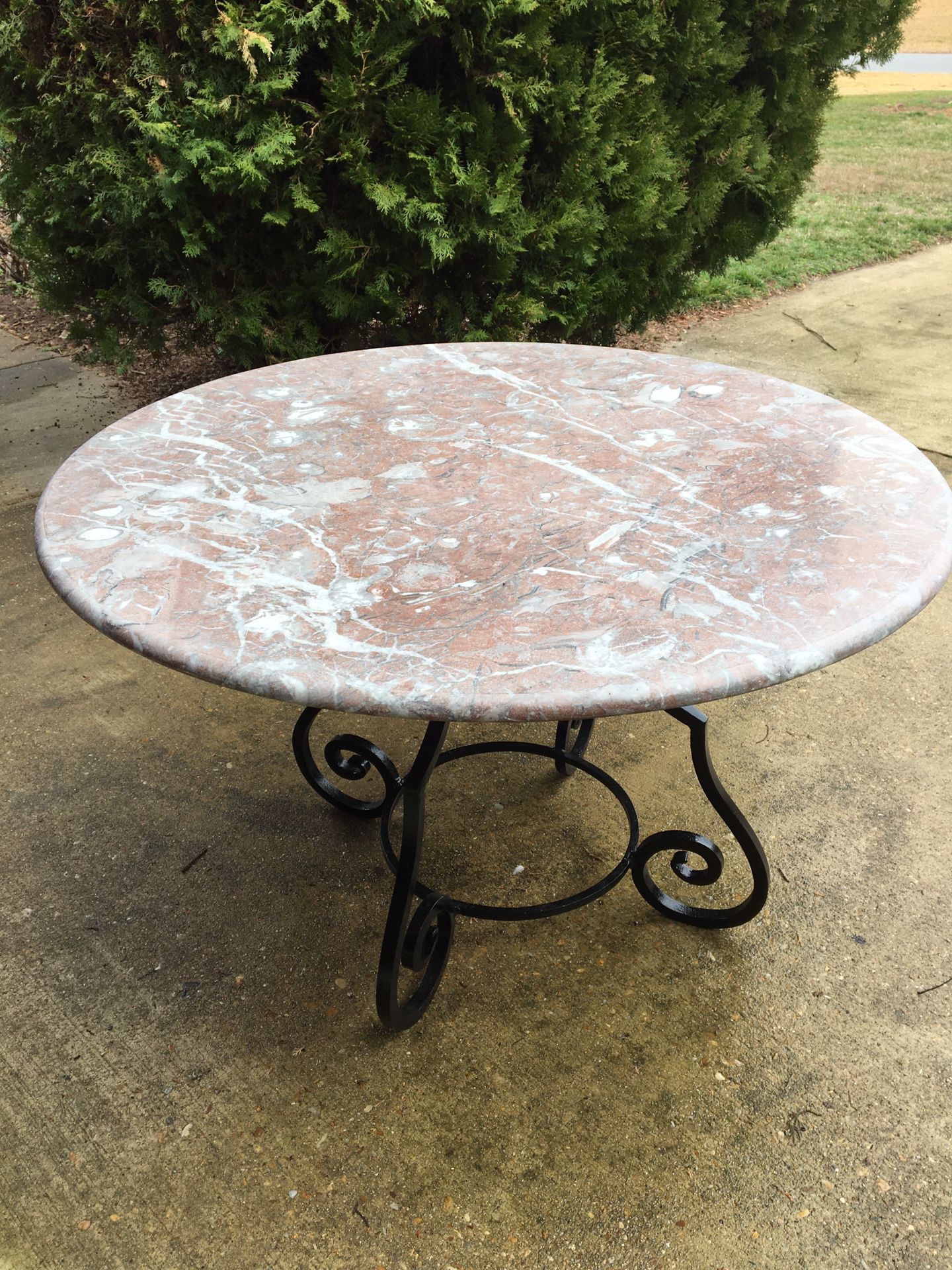 Lovely marble top table