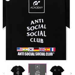 Anti Social Social Club Gran Turismo Flag Tee