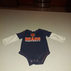 6/9 MONTH CHICAGO BEARS ONE PIECE 