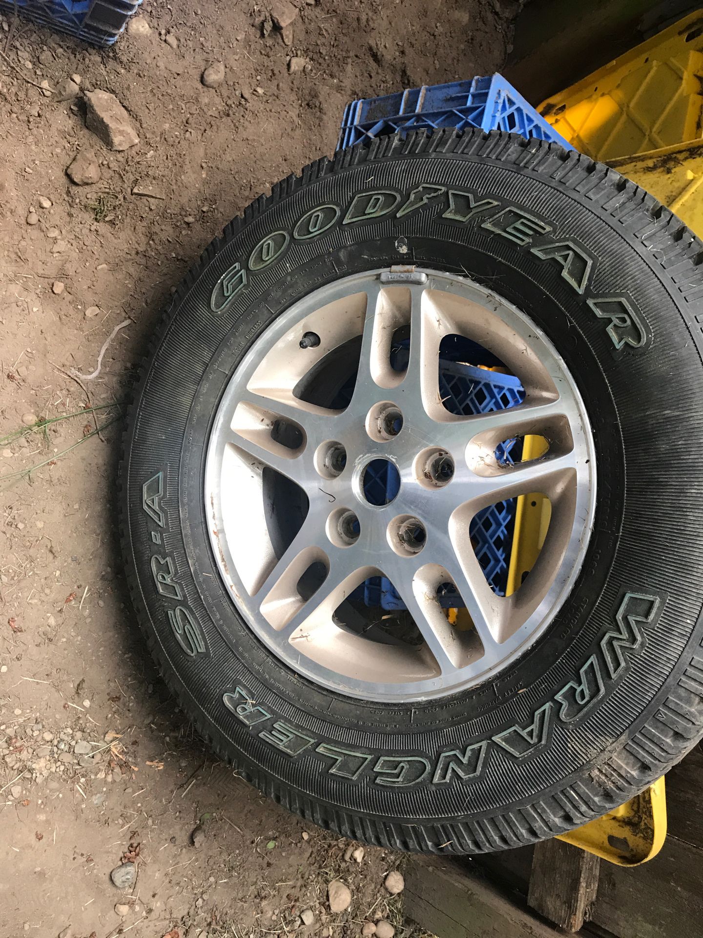 Jeep tire and rim. Only one