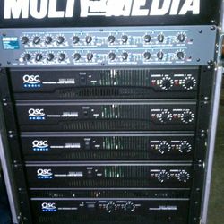 QSC,Rane,Ashley,Eighteen Sound,Peavey, Yamaha,Allen and Heath