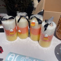 Halloween Pillar Candles For Sale