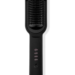 L'ANGE HAIR Smooth-it Classic 2-in-1 Electric Hot Comb Hair Straightener Brush | Hair Straightening Comb for Women | Electric Comb for Wigs and All Ha
