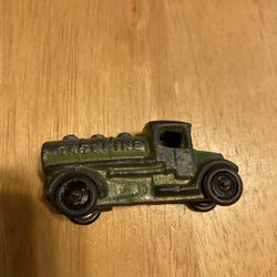 1920s-30s Cast Iron Gas Tanker- Arcade Or Hubley