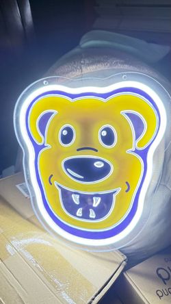 Bear Face LED Neon Sign