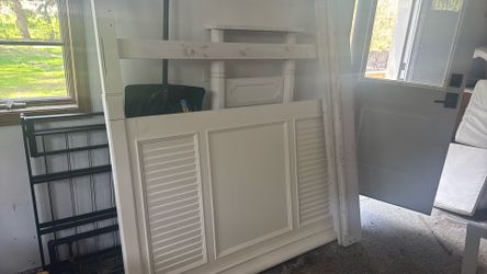 Bed Frame Solid Wood 