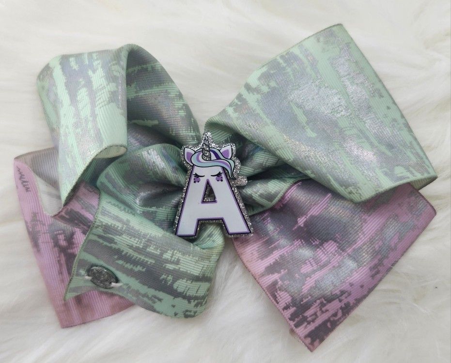 Large Jojo Siwa Hair Bow  (Letter A)