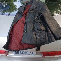 Leather Jacket  Women's L
