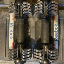 Reebok Adjustable Dumbbells 