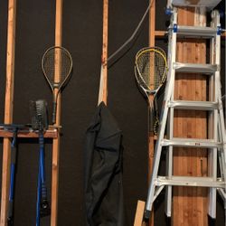 Two Tennis Racquets