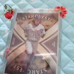 Detroit Tigers Maggio Ordonez 08 Upper Deck Starquest Ultra Rare Insert Baseball Card 