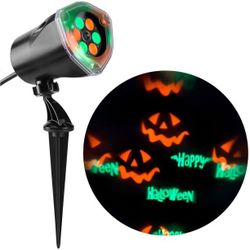 Pair of Halloween projector lights
