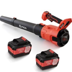 Leaf Blower, Cordless Leaf Blower with 2 x 4.5Ah Batteries and Fast Charger