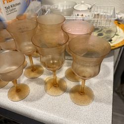 Vintage glassware