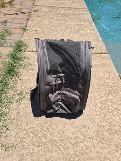 Pet carrier backpack