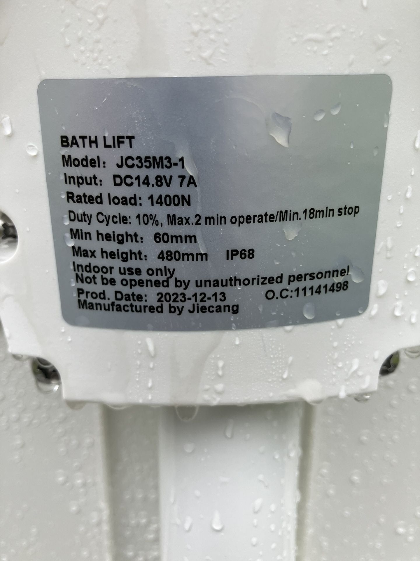 Bath Lift Chair