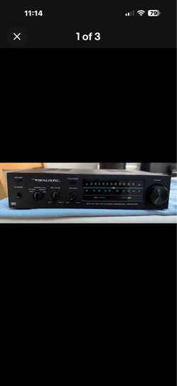 Vintage REALISTIC Model 31-1965 STA-12 AM/FM Stereo PERSONAL RECEIVER Tested