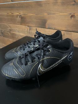 Nike Mercurial Soccer Cleats Black Gold