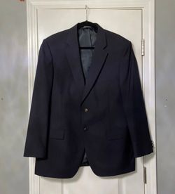 Saddlebred Men’s Navy Suit Jacket Size 44R