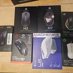 New gaming mice