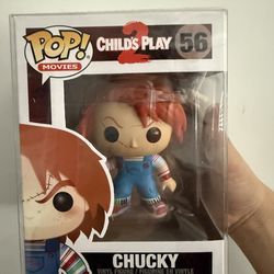 Chucky Child’s Play 2 funko pop #56 (with protective plastic box)