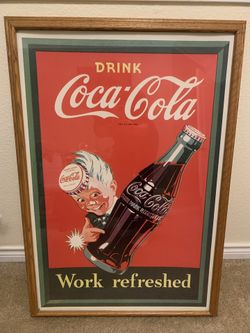 Coca-Cola Framed Poster 