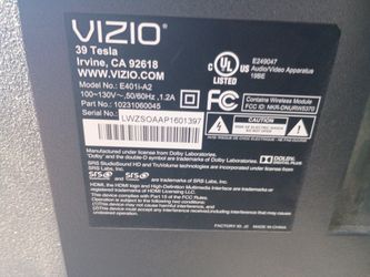 40 Inch Visio Led Tv