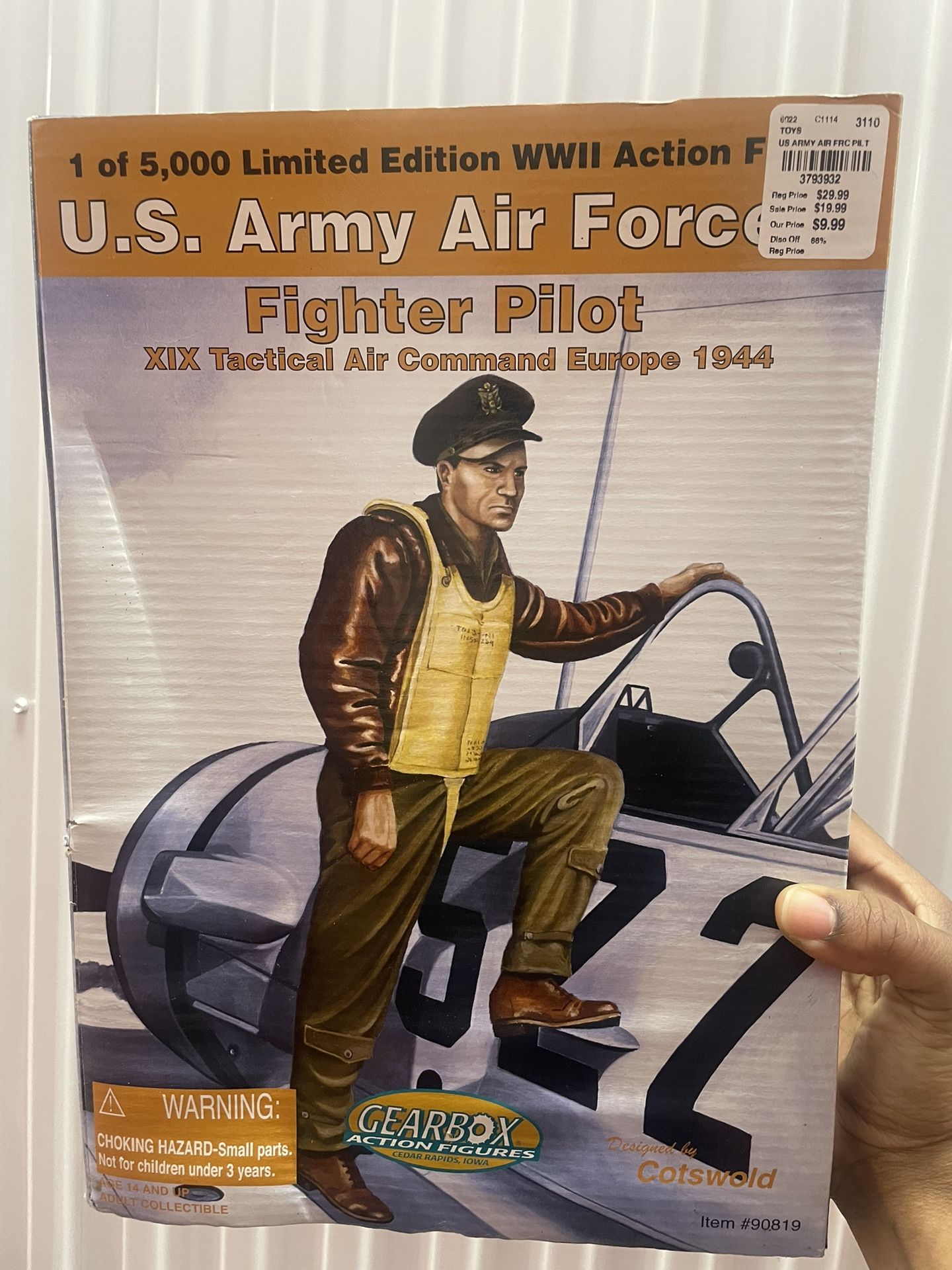 Gearbox US Army Fighter Pilot XIX Tactical Air Command 1944