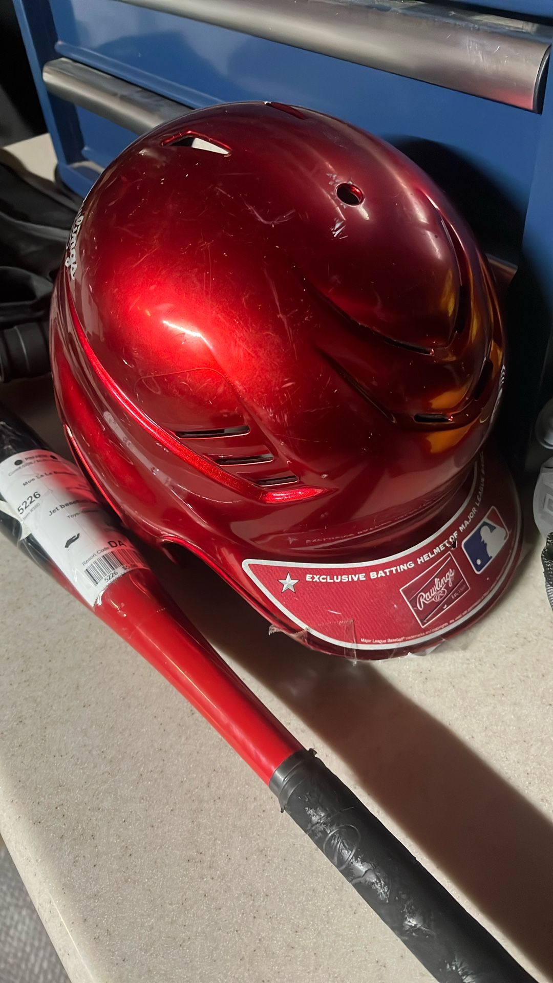 Kids Baseball Bat/helmet