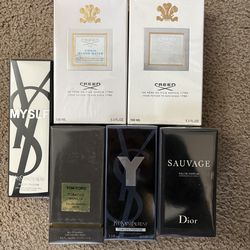 Designer Cologne Bundle – Creed, Tom Ford, Dior, YSL – Brand New Sealed