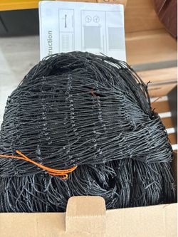 Cat Netting Balcony, 10x13ft Steel Wire Reinforced Balcony Screen for Pets, Anti-Fall Pet