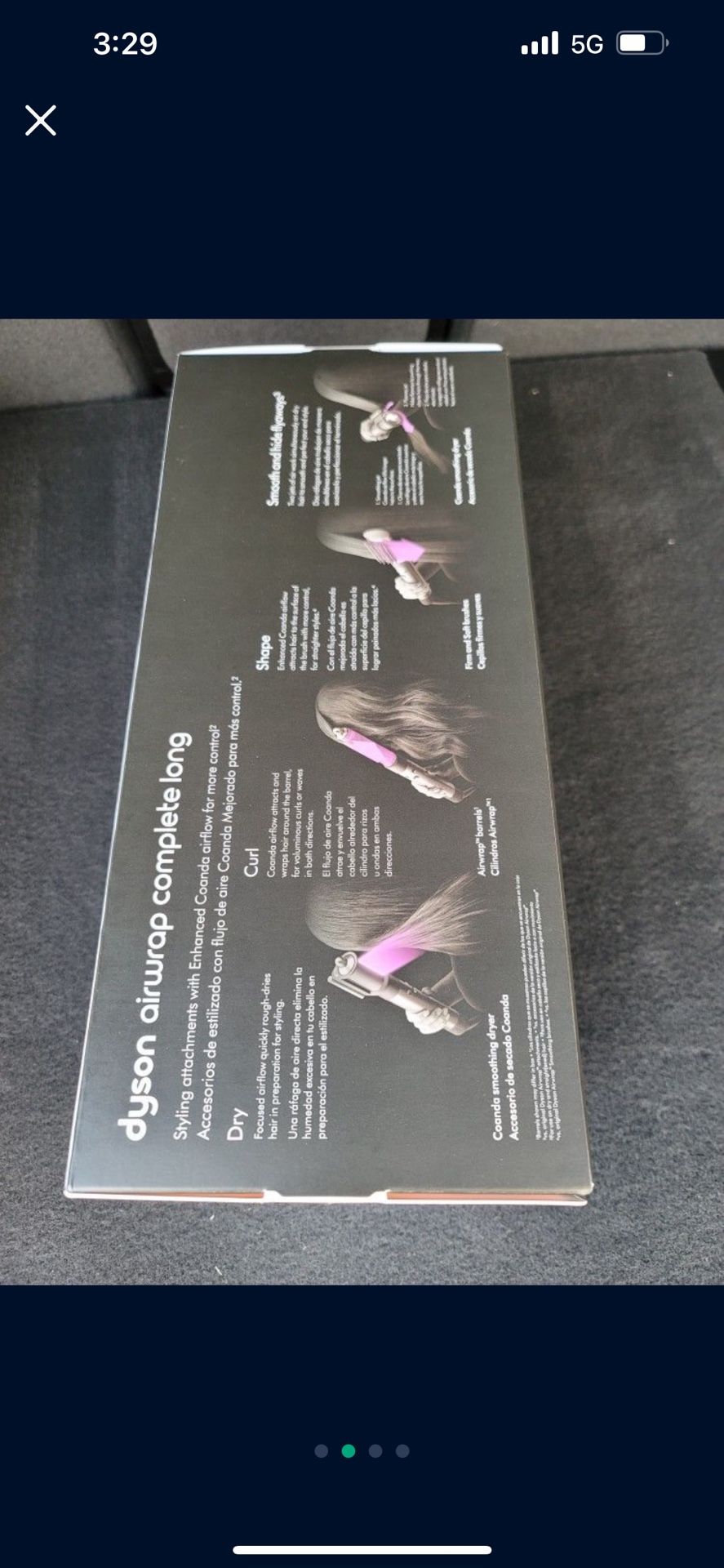 Dyson Airwrap Complete New In Box For Sale Nickel Copper HS05