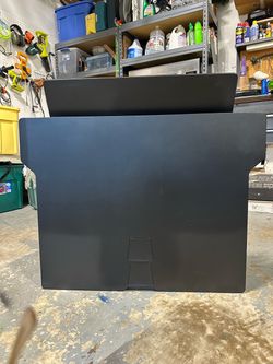 Standing desk converter