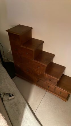 Drawer accent solid wood vintage