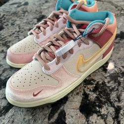 Nike Social Status X Dunk Mid “Strawberry Milk”