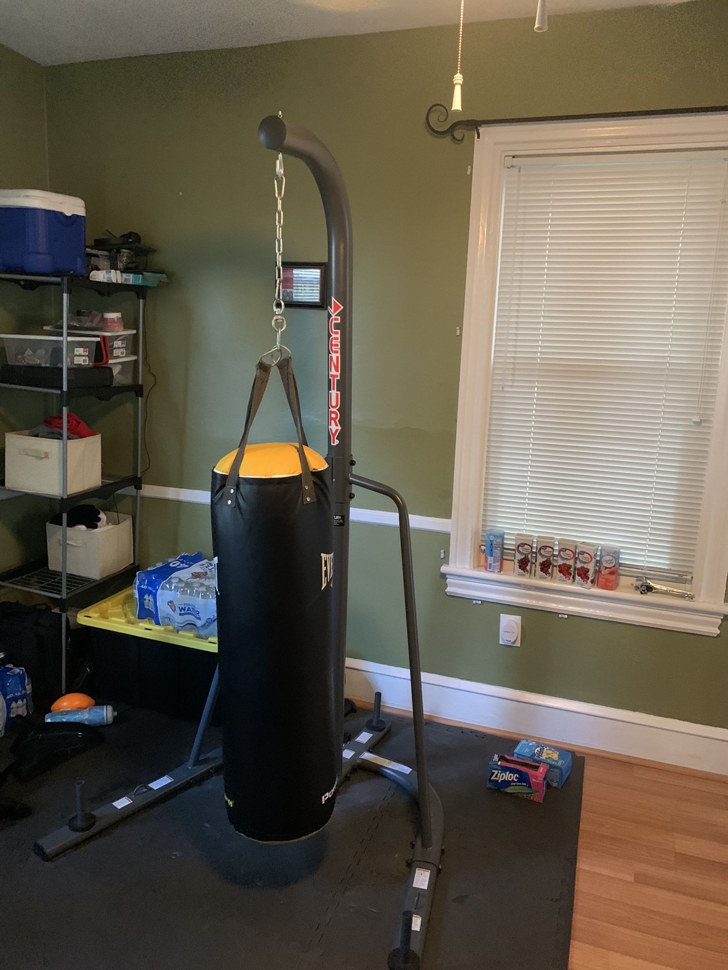 Heavy Punching Bag With Gloves